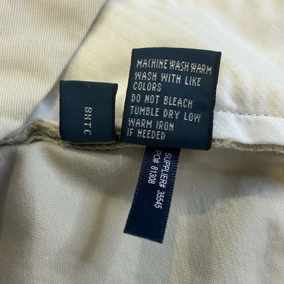 🐎”Polo by Ralph Lauren” NWT Cream Ethan Pleated Pants w/ Pockets - Picture 10 of 15